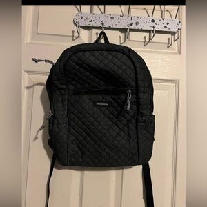 Vera Bradley like new navy denim backpack